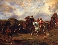 La Caravane (Scene of Nomads)