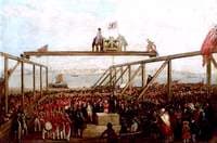 The Laying of a Foundation Stone, Birkenhead Docks, Wirral