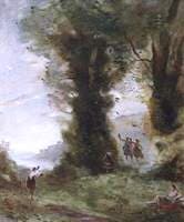 Woodland Scene (after Jean-Baptiste-Camille Corot)