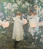 'Lily, Carnation, Lily, Rose' (copy of John Singer Sargent)