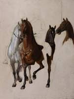 Prince Charles Edward Stuart's Entry to Edinburgh (study)