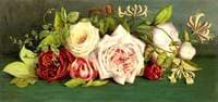Roses and Honeysuckle
