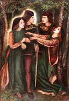 The Theodore Watts-Dunton Cabinet: How They Met Themselves (after Dante Gabriel Rossetti)