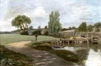 Flatford Lock, Suffolk