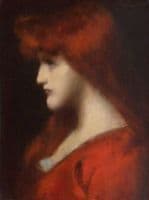 Portrait of a Young Redheaded Woman