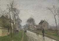 Route de Versailles, Louveciennes, Rain Effect