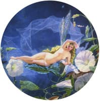A Fairy Among Convolvulus