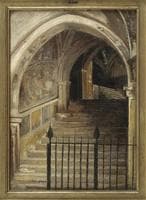 A Staircase in the Convent of Saint Benedict at Subiaco