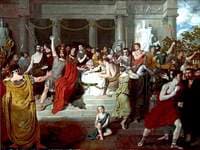 Brutus Exhorting the Romans to Revenge the Death of Lucretia