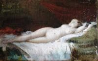 Woman Lying on a Couch (inspired by Titian)