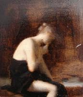 Draped Woman Seated