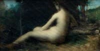Naked Woman Seated