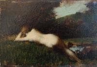 A Figure Lying