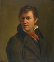 Portrait of Henri Voordecker, Painter