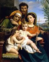 The Holy Family with Saint John the Baptist and Saint Elizabeth