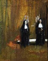 Study of Nuns (detail)