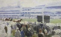 At a Racecourse near London