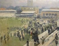 At a Racecourse near London