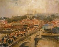 Eton Bridge, Windsor and the Horse Guards