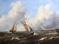 Fishing Vessels off the Coast