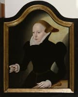 Portrait of a Young Woman with a Pink