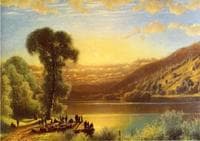 Sunset in The Androsgoccin Valley, Maine