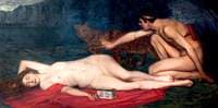 Cupid Guarding Psyche