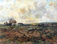 Sheep on the Downs