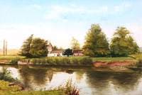 Dixton Church from the Hadnock Side of Wye