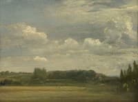 East Bergholt Common, View Toward the Rectory