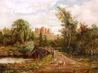 The County Gaol and the Bridge over the Monnow, Monmouth