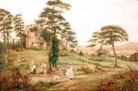 The Naval Temple and the Round House, Kymin