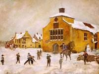 The Old Schoolroom, Snow