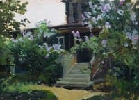A House Surrounded by Flowers