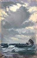 A Barque in a Heavy Sea