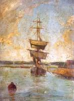 A Barquentine, Poole, 18 June 1896