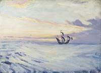 A Carrack at Sea, Painted from the 'Suzanne'