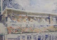 Henley:  House Boat on the Thames