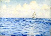 A Sailing Ship from the 'Umberleigh'