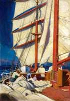 A Scene from the Deck of the 'Birkdale'