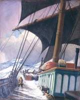 Boarding the Far Tack on the ‘Birkdale’