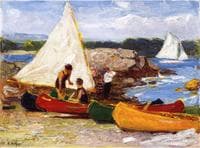 Canoes and Sailboats