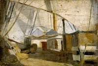 Deck Scene from the 'Iquique', 1898