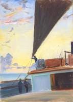 Deck Scene from the 'Suzanne'