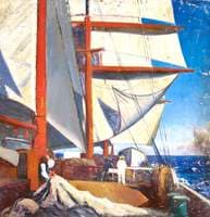 Deck Scene on the 'Birkdale'
