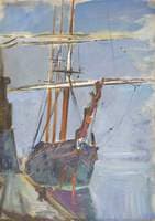 Dock Scene, 'Cutty Sark'