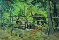 Bear with Cubs