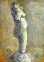 Plaster Cast of a Woman's Torso