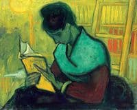 Une liseuse des romans (A Novel Reader)