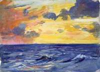 Seascape from the 'Birkdale'